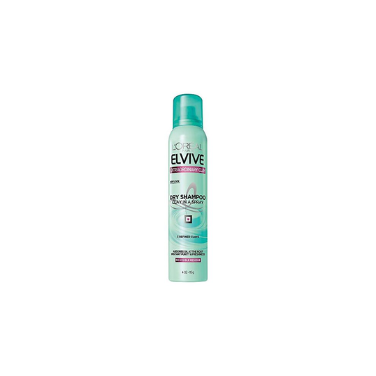 LOréal Paris Elvive Extraordinary Clay Dry Shampoo, 4 oz. (Packaging May Vary)