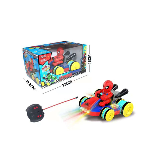 (Spider Man) Super Mario Remote Control Car With Music Lights