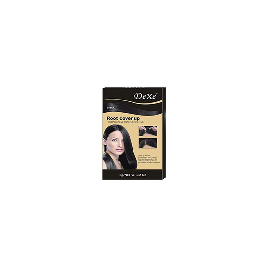 Dexe Root Touch Up, Cover Up Your Gray Between Coloring, Root Concealer For Black Hair
