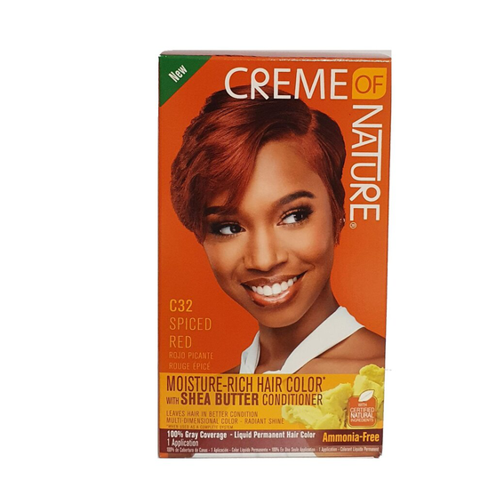 Creme of Nature Moisture-Rich Hair Colour Spiced Red C32