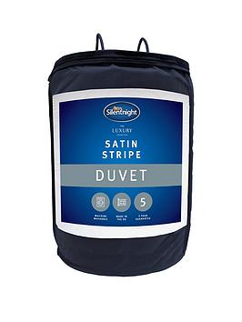 Silentnight Luxury Hotel Sateen Stripe 13.5 Tog Duvet