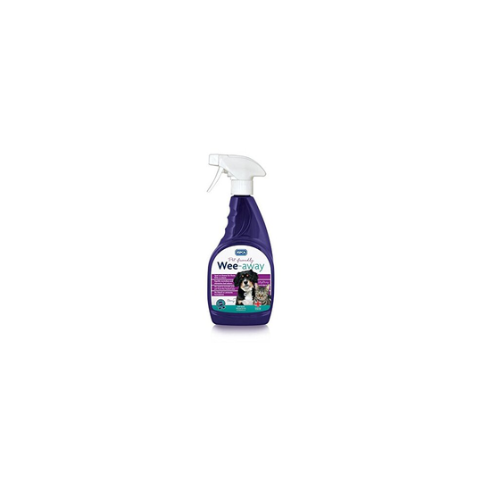 RSPCA Wee-Away Pet Friendly Stain and Odour Remover, 500 ml, Clear