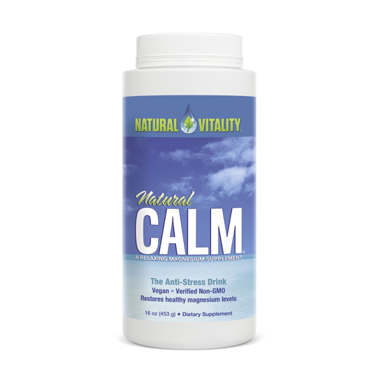 Natural Vitality Natural Calm Restores Healthy Magnesium Levels 453g Unflavored