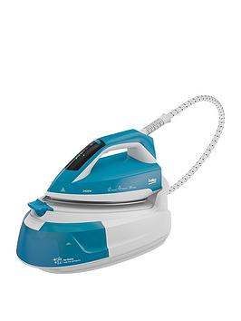 Beko 2400W Steam Generator Iron Blue And White