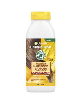 Garnier Ultimate Blends Nourishing Hair Food Banana Conditioner For Dry Hair 530Ml