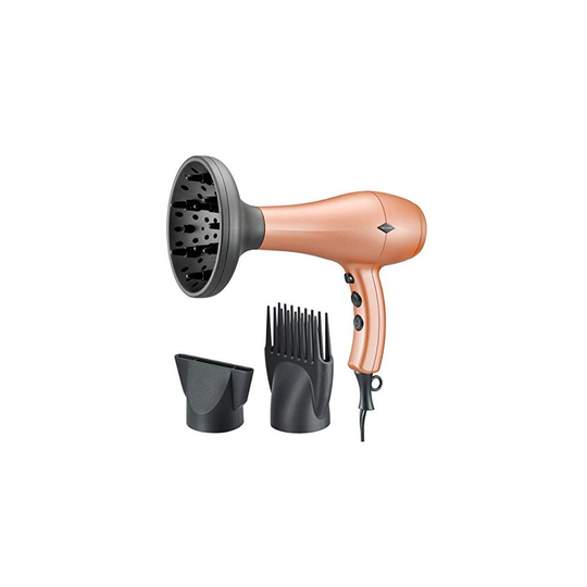 NITION Negative Ions Ceramic Hair Dryer with Diffuser Attachment Ionic Blow Dryer Quick Drying,1875 Watt 2 Speed / 3 Heat Settings,Cool Shot Button,Li