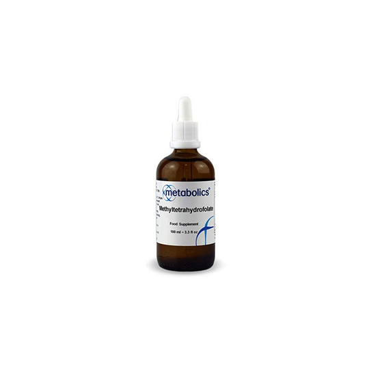 Methyltetrahydrofolate Vitamin B9 5MTHF Liquid by Metabolics Folic Acid Supplement from Calcium L Methyl Folate Suitable for Vegans Vegetarians