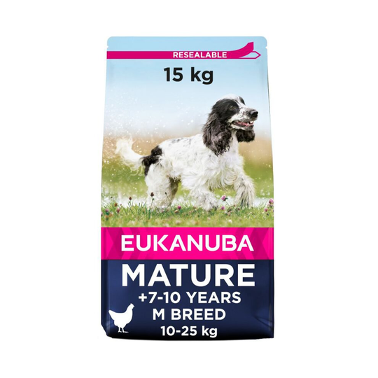 Eukanuba Thriving Mature Medium Breed - Chicken 15 kg