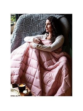 Rest Easy Weighted Blanket In Blush &Ndash; 7 Kg &Ndash; 135 X 200 Cm