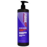 Fudge Professional Shampoo Clean Blonde Violet-Toning Shampoo 1000ml