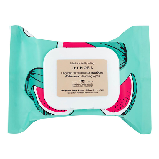 (Watermelon) SEPHORA COLLECTION Cleansing Face Wipe 20 wipes