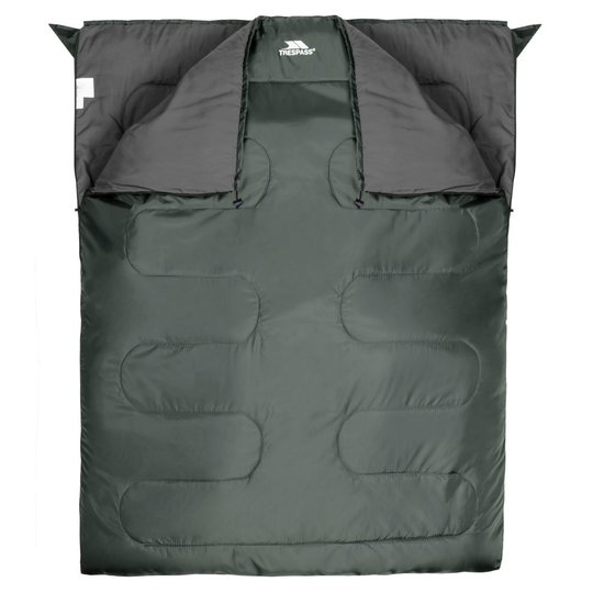 (One Size, Moss) Trespass Catnap Three Season Double Sleeping Bag
