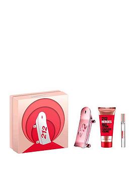 Carolina Herrera 212 Heroes 80ml EDP Gift Set, One Colour, Women