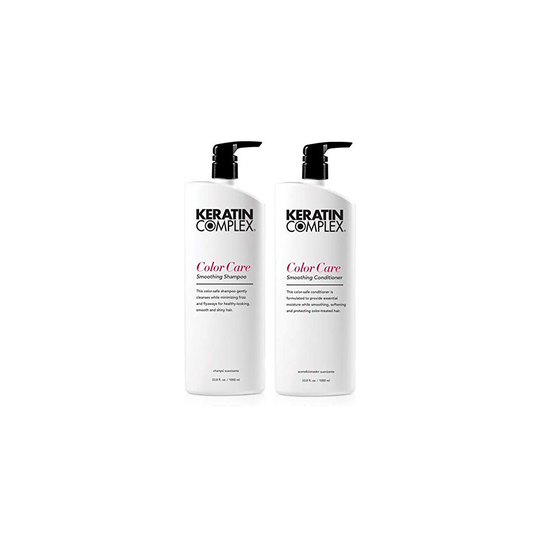 Keratin Complex Smoothing Therapy Color Care Shampoo and Conditioner Liter Duo
