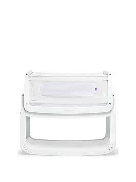 Snuz Snuzpod 4 Bedside Crib With Mattress - White