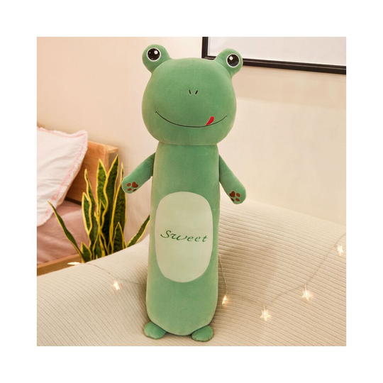 (Frog, 90cm/35.43in) Soft Stuffed Animals Sleeping Pillow Doll Plush Toy Cushion Kids Toy Gift