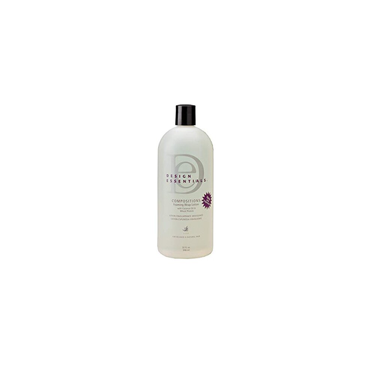 Design Essentials Compositions Foaming Wrap Lotion For Relaxed And Natural Hair, Refill, 32 Fl Oz