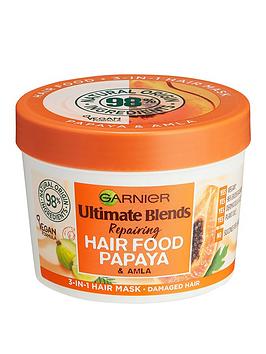 Garnier Ultimate Blends Hair Food Papaya Hair Mask - 390Ml