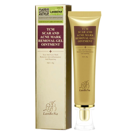 Lanbena TCM Scar and Acne Mark Removal Ointment Gel - for Wounds, Cuts and burn