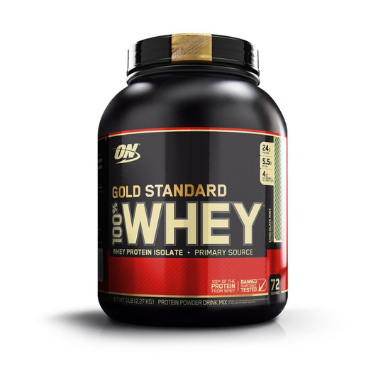 Optimum Nutrition Gold Standard 100% Whey Protein Powder 2.27 kg, Chocolate Mint