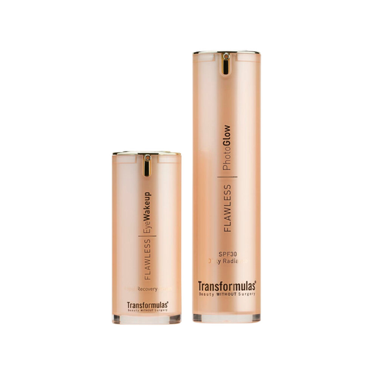 Transformulas Flawless 50ml Wake Up & Glow Radiant Glow & 17.5 Eye Repair Set