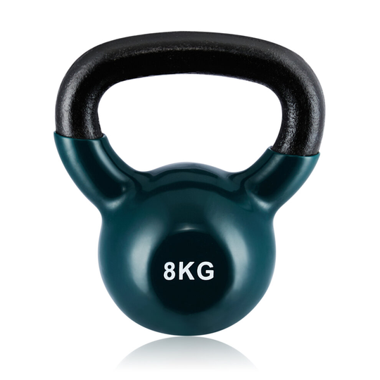 Crenex 8kg Cast Iron Kettlebells Dumbbell Fitness Exercise Home Or Gym