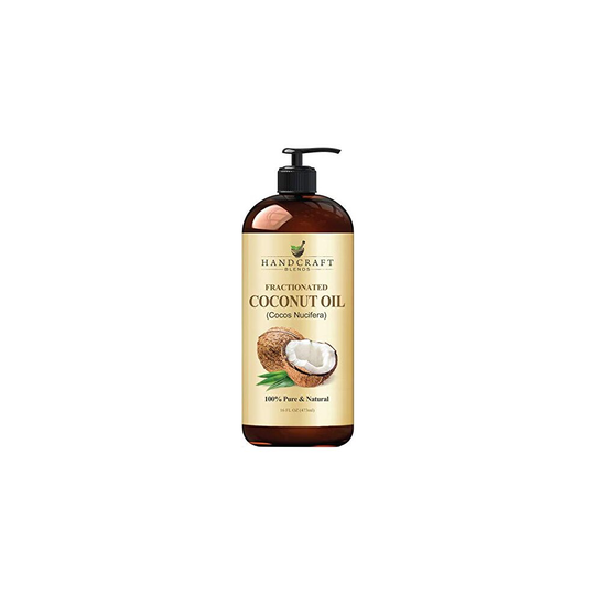 Fractionated Coconut Oil 16 fl. oz- 100% Pure & Natural Premium Therapeutic Grade - Coconut Carrier Oil for Essential...