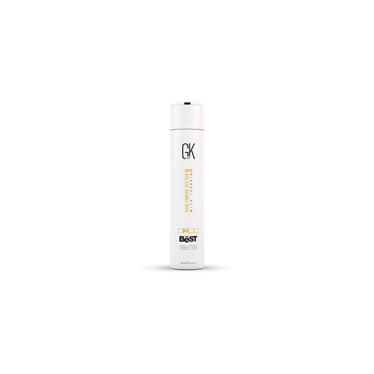 GK HAIR Global Keratin The Best (10.1 Fl Oz/300ml) Smoothing Keratin Hair Treatment - Professional Brazilian Complex Blowout Straightening For Silky