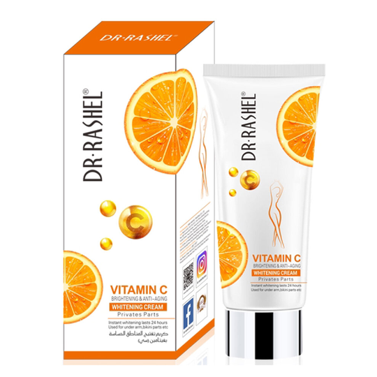 Dr Rashel Vitamin C Privates Parts Whitening Cream VC 80g