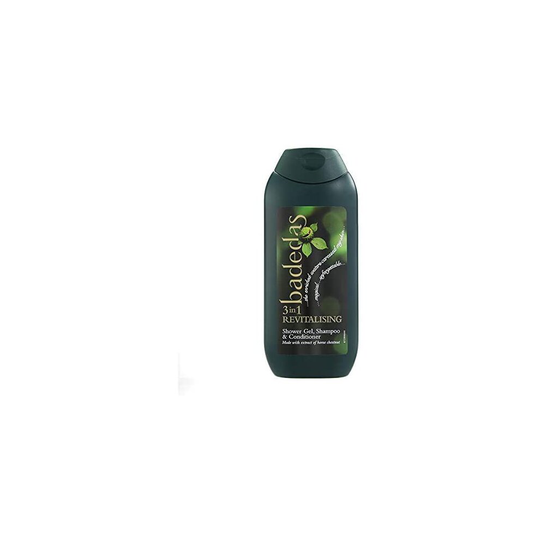 Badedas Revitalising Shower Gel, Shampoo & Conditioner 200ml (PACK OF 4)