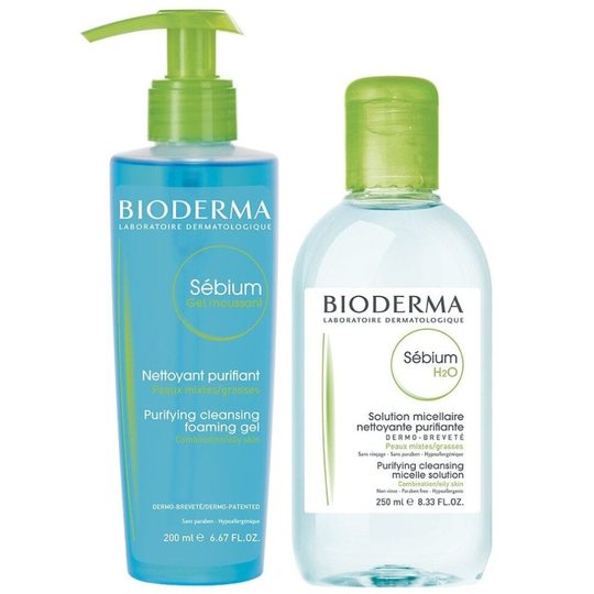 BIODERMA Sebium Cleanser Routine Duo