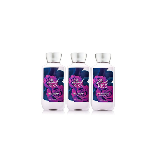 Bath & Body Works Signature Collection Body Lotion Dark Kiss 8 Oz. 3Pk.