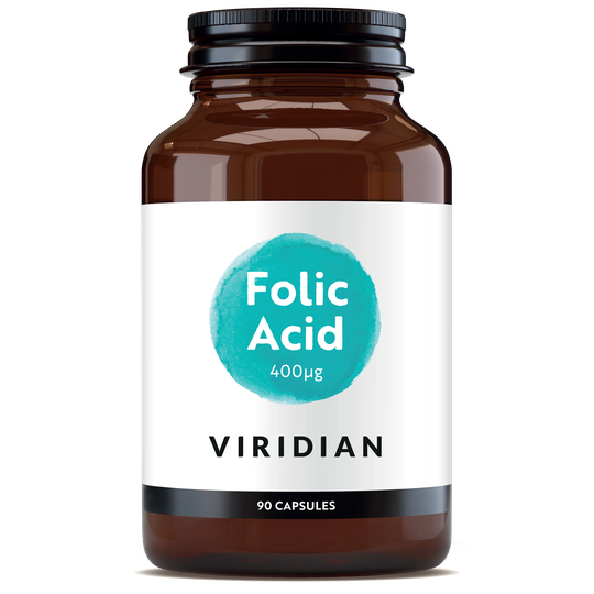 Viridian Nutrition Folic Acid, 90 Capsules
