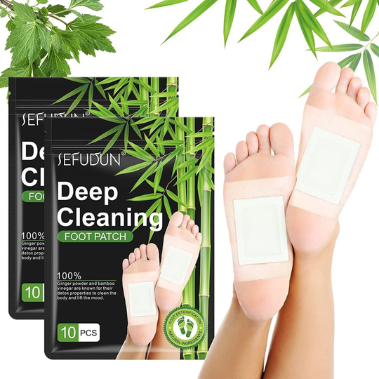 20 Pcs Detox Foot Patches, Detox Foot Pads, Foot Patches, 100% Natural Detox Foot Pads to Help Remove Toxins & Lmprove Sleep...