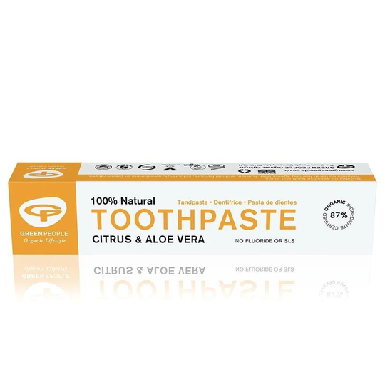 Green People Citrus & Aloe Vera Toothpaste, 50ml