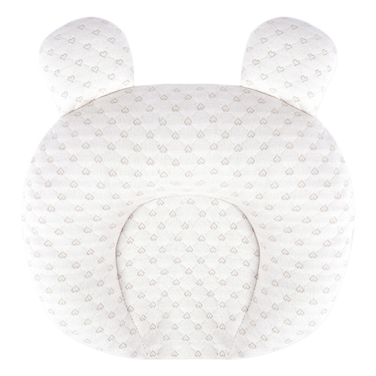 Breathable Soft Latex Baby Pillow for Head Shaping Correction Anti-Deviation Sleep Positioning Cushion for Infants Newborn
