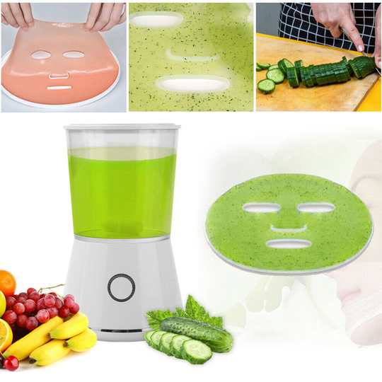 DIY Auto Face Mask Maker Machine Fruit Vegetable Collagen Facial Care