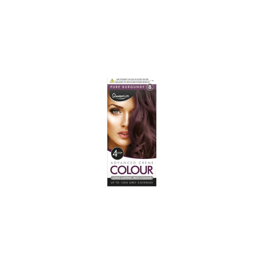 (Pure Burgundy) Hair Colour Advanced Creme - 4 Step Hair Dye