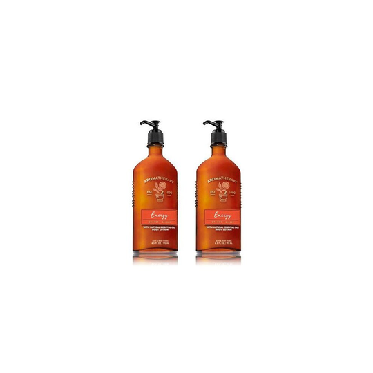 Bath Body Works Aromatherapy Energy Orange ginger Body Lotion 6 5 Fl Oz 2 Pack