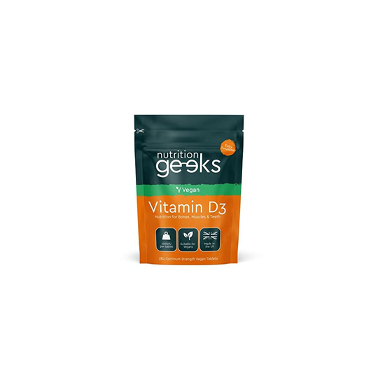 Vegan Vitamin D 1000iu Tablets - 180 Easy-Swallow Plant-Based Algae Vitamin D Tablets, 6 Month Supply - VIT D3 High Strength Immune Support - Highest