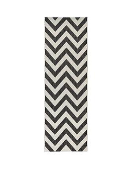 Everyday Chevron Indoor/Outdoor Flatweave Runner