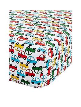Catherine Lansfield Transport Fitted Sheet - Toddler - Multi