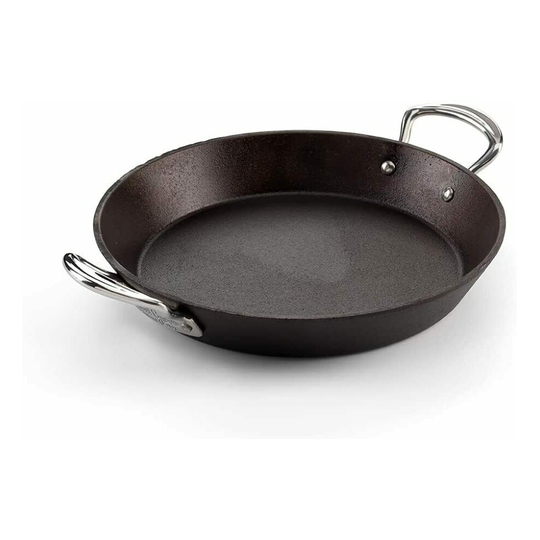 (20cm Double Handle Skillet ) Britannia Cookware Range Frying Pan Skillet Cast Iron by Samuel Groves