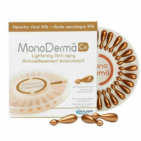 MONODERMA C10 WITH VITAMIN C 28 Caps anti age