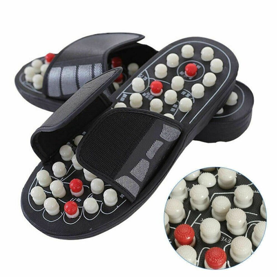(42-43 EU) Relaxation Gifts Acupressure Slippers Foot Massager Reflexology Sandals