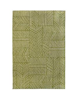 Very Home Compass Line Geo Indoor/Outdoor Rug