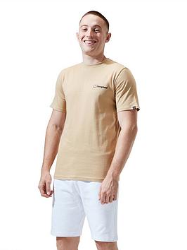 Berghaus Dolomites Mountain Short Sleeve T-Shirt - Brown