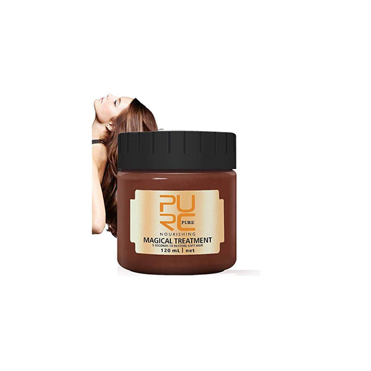 Magical Treatment Hair Mask 120ML,2021 Advanced Molecular Hair Roots Treatment 5 Seconds Repairs Damage Hair Root Hair...