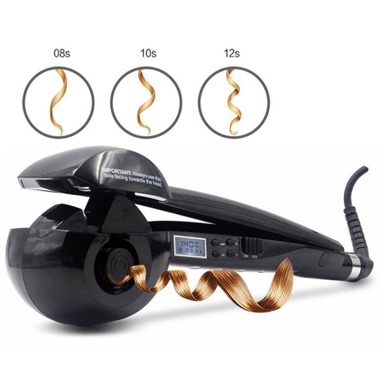 (Black Colour) Automatic Hair Curling Iron Waver for Hair Styling