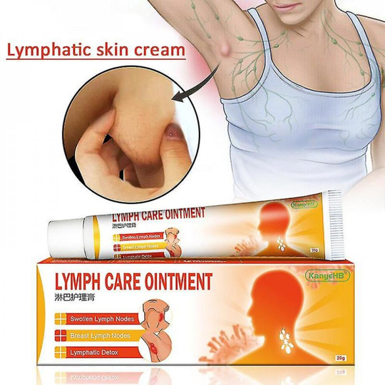 20g Lymph Detoxification Cream Plant Essence Lymphatic Cream Underarm And Neck Lymphatic Care Cream
